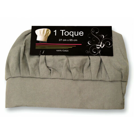 Toque gris 27x65 cm