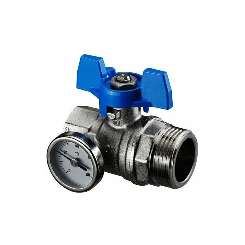 

Toque TOURN. ESFERA., SELLO PLANO, MANIJA AZUL DN25 1 Fx1 M