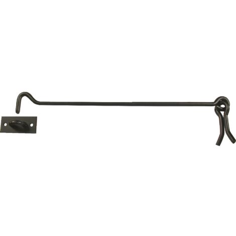 Torbel – Arc boutant polyester noir 1m – Fixation par scellement – Pour portails – 9250104