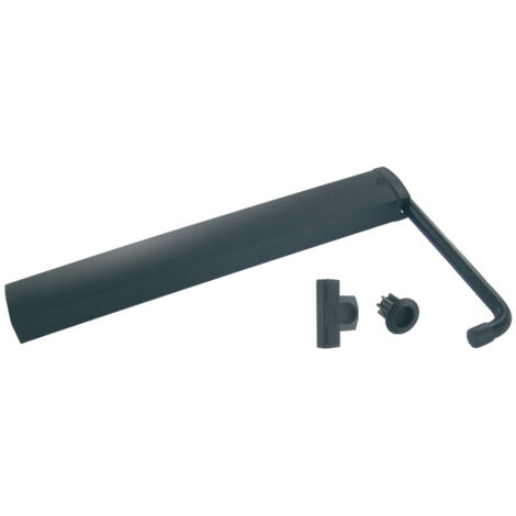 Torbel – Arrêt de volet 14mm – Longueur 180mm – Acier pour volets en bois, aluminium et PVC – Retour automatique par ressort