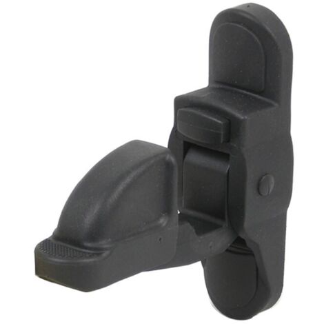 Torbel – Arrêt volet composite automatique noir – Réglage 6 à 86 mm – Mécanisme inoxydable – Traitement anti-UV pour extérieur