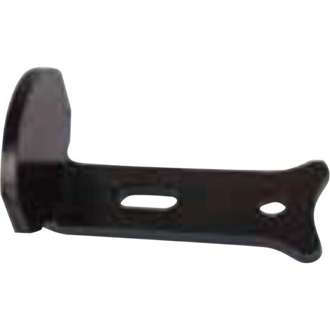 Torbel – Battement coudé pour persienne en acier traité noir – Résistant à la corrosion – Installation facile – Pour usage extérieur - CDE 2 TR