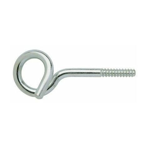 Torbel – Crochet de gymnase vis à bois 12mm sous tête 90mm – Fixation robuste pour environnements sportifs – 1 pièce - BOIS 12 L