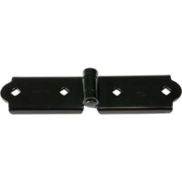 TORBEL INDUSTRIE - CHARNIERE NOIRE POUR PENTURE DE VOLET - 35 OU 40 MM DE LARGE
