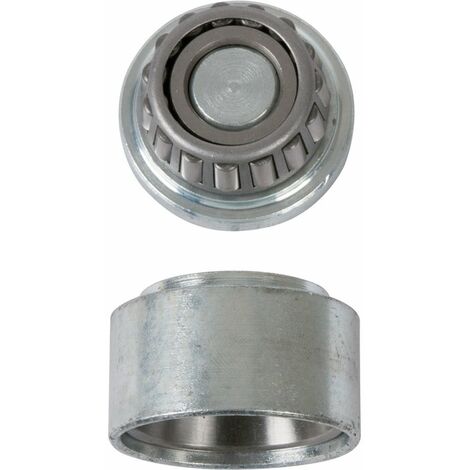 Torbel – Pivot pour portail – Diamètre 45 mm – Acier zingué blanc – Capacité 500 kg – A roulement à bille conique