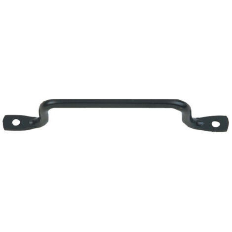 Torbel – Poignée persienne noire avec traitement cataphorèse – Longueur 175 mm – Ø 8 mm – Fixation par 2 perçages Ø 5 mm – 9201024