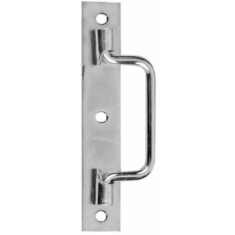 Torbel – Poignée sur platine St-Etienne 120 x 25 mm – Design élégant pour portes et tiroirs – Accessoire essentiel pour intérieur