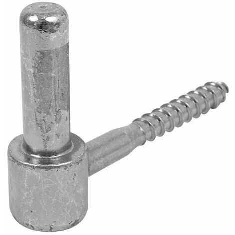 Torbel – Gond à visser renforcé D14 x 70mm – Finition zinguée – Pour bois dur et teck – Vissage rapide en série – Résistant aux chantiers humides