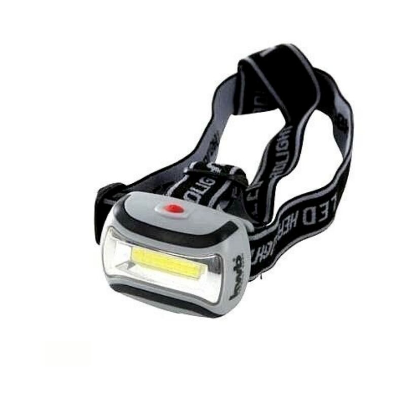 Image of Torcia frontale luce led cob lampada testa caccia pesca campeggio lavoro einhell