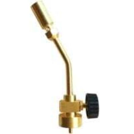 Torche de chauffage au propane MAPP pour brûleur à gaz Connexion CGA600 (1"-20UNEF) Torche de soudage au gaz de brasage pour cylindre de 14,1 à 16 oz
