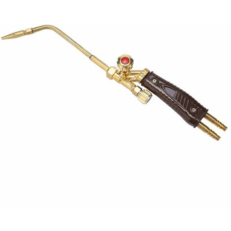Torche de Soudage, Chalumeau à Gaz Outil de Soudage au Chalumeau à Injection Convient au Soudage Oxypropane et Oxyacétylénique(H01-6)