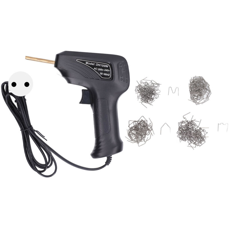 Torche de soudage en plastique avec agrafe, robuste et pratique, agrafeuse de réparation de pare-chocs, Kit de pistolet de soudage en plastique,