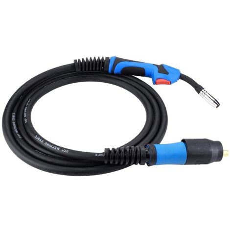 Torche de soudage MIG sous protection gazeuse MB15AK, raccord standard européen 3,8 m