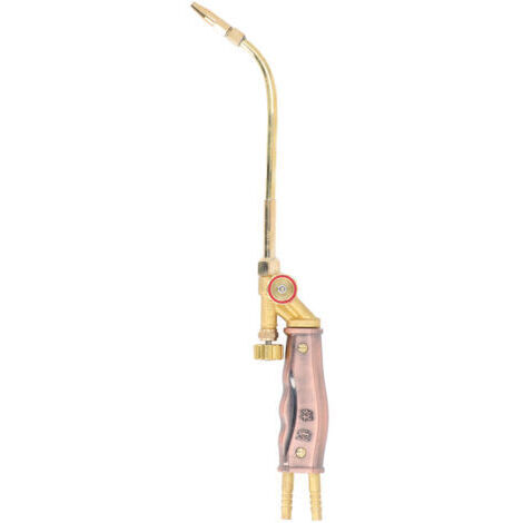 Torche de soudage par injecteur avec valve réglable en laiton manuelle pour oxygène acétylène capacité de coupe de 1 à 6 mm