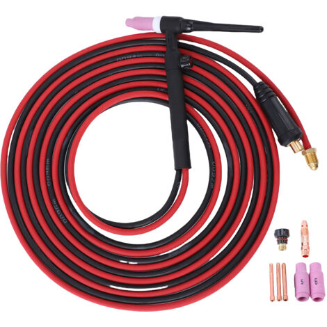 Torche de soudage TIG avec connecteur rapide 35-50 mm², tuyau d'air de 4M, levage refroidi 150A, adapté pour ARC200 MIG200 MIG250 ARC205 Pro
