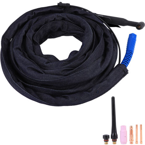 Torche de soudage TIG, flamme électronique refroidie à l'eau, surpoids, ligne spéciale WP26