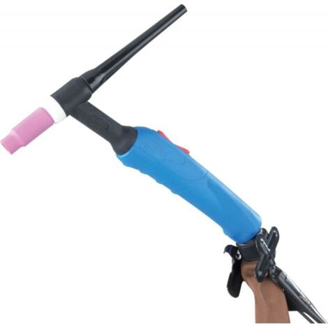 Torche de soudage TIG SR26, 4m, ED, 10/25 TSK, 3/8l Gas, 5pol. Tuchel
