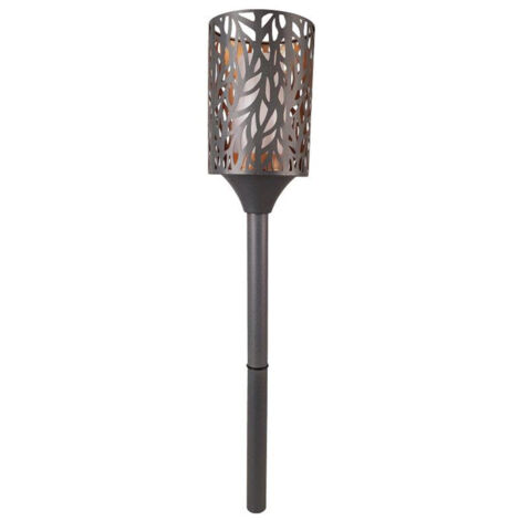 Torche flamme CYLINDER   piles ON/OFF ou timer + t l commande LUXFORM
