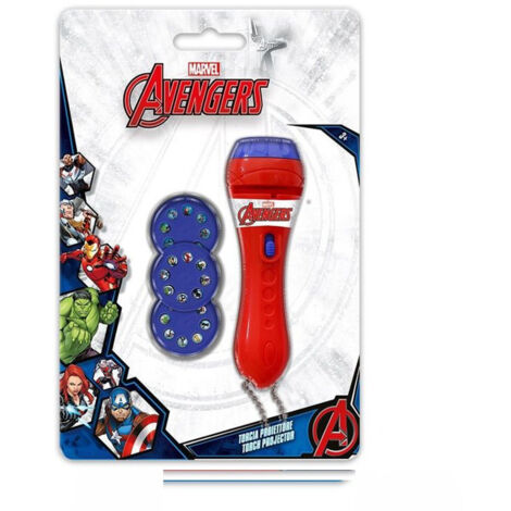 Torche Projecteur Avengers Marvel 24 Images à Projeter Jeu Pour Enfants