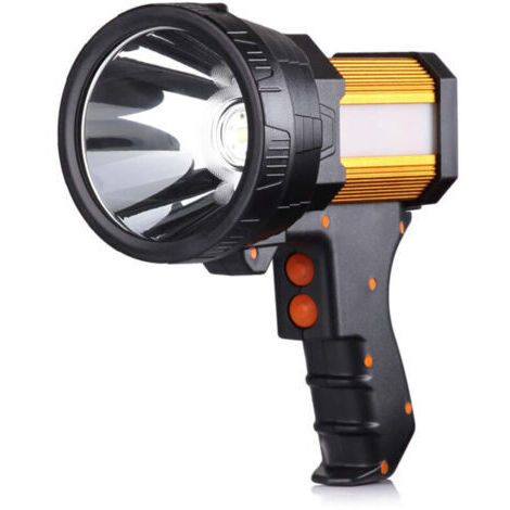 Torche rechargeable par USB de torche LED super puissante pour l'urgence de camping à la maison