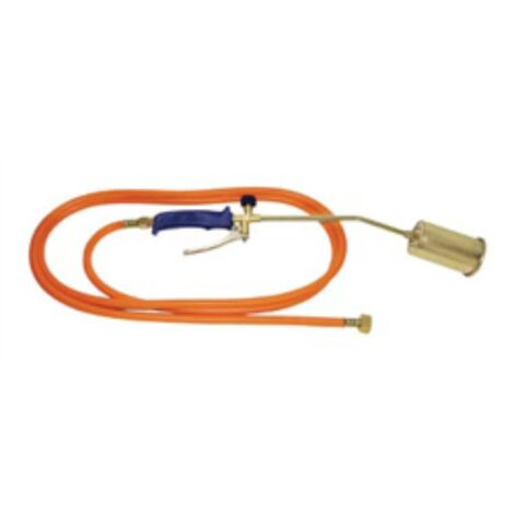 Torche unique ELMA 60 mm avec gâchette et tuyau butane de 3 m