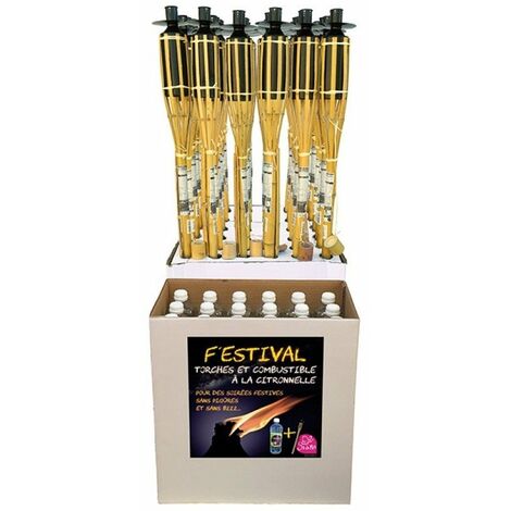 Torches Olympia Box 36 Pieces + Combustibles