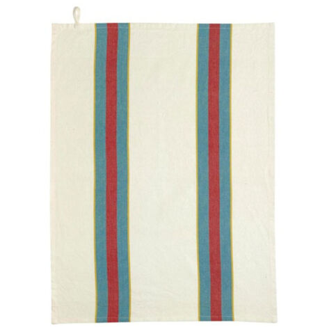 Torchon 50 X 70 Cm Bleu & Naturel - Yuna - Winkler