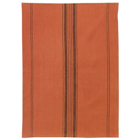 Torchon 50 X 70 Cm Rayures Brique - Kilia - Winkler