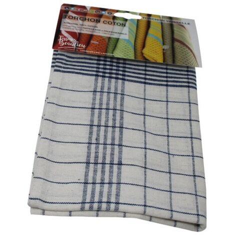 Torchon Comptoir Auvergnat 68x43cm - Tissages De Beaulieu