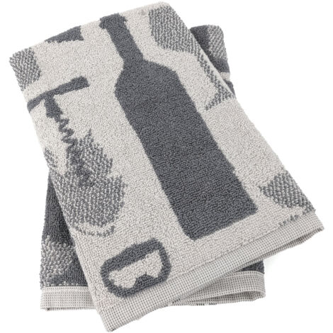 Torchon de cuisine VITIS aspect éponge 100 % coton 50x50 cm