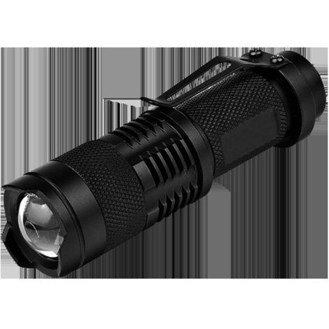 TORCIA 1 LED XPE 140LM NERA CON CLIP