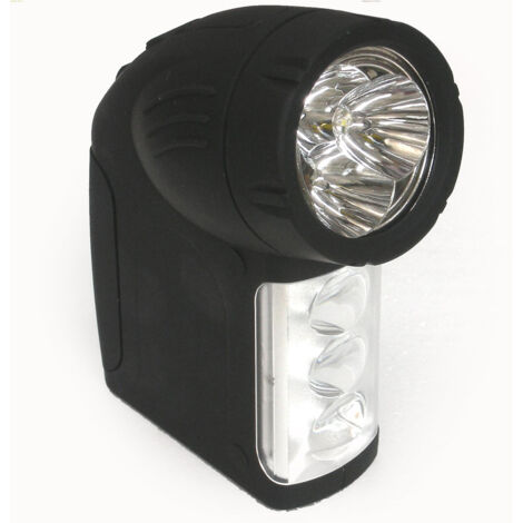 Torcia a 6 Led con impugnatura sagomata certificazione: CE, RoHs