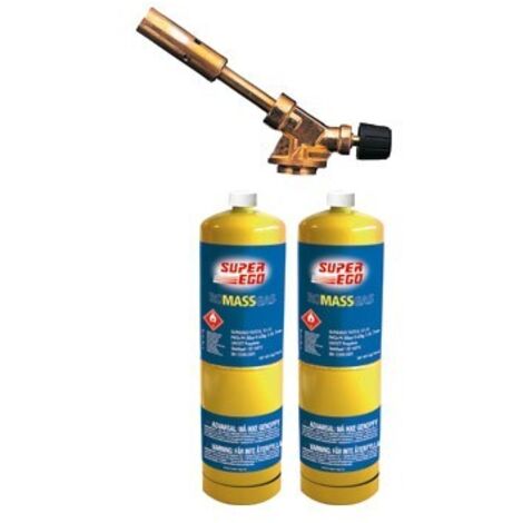 TORCIA A CARTUCCIA + 2 CARTUCCE ROMASSGAS SUPER-FOGO - 100000767