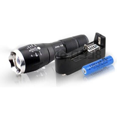 Torcia a LED + caricabatteria