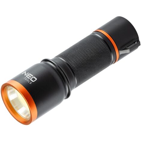 Torcia a LED COB da 200 lm con 3 batterie AA.