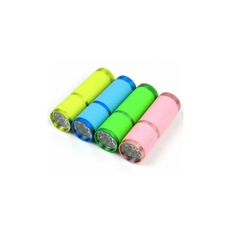 Torcia a LED da 4 pezzi, mini torcia con