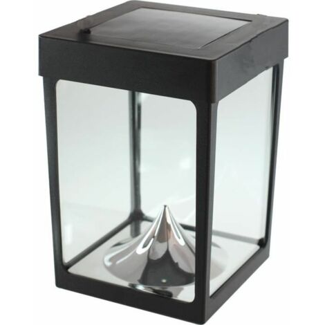 Torcia a LED Nero Cristallo ABS 12 x 12 x 18 cm