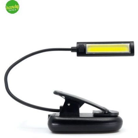 Torcia book light Avidsen con pinza