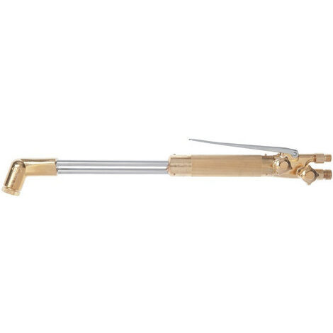 Torcia da taglio manuale 242-M Bruciatore testa 90 gradi L.470mm per ugello da taglio HARRIS