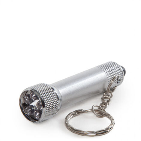 Torcia Elettrica 100Lm 6000ºK LED Portachiavi 40.000H [HO-LL-3W-SU-B]