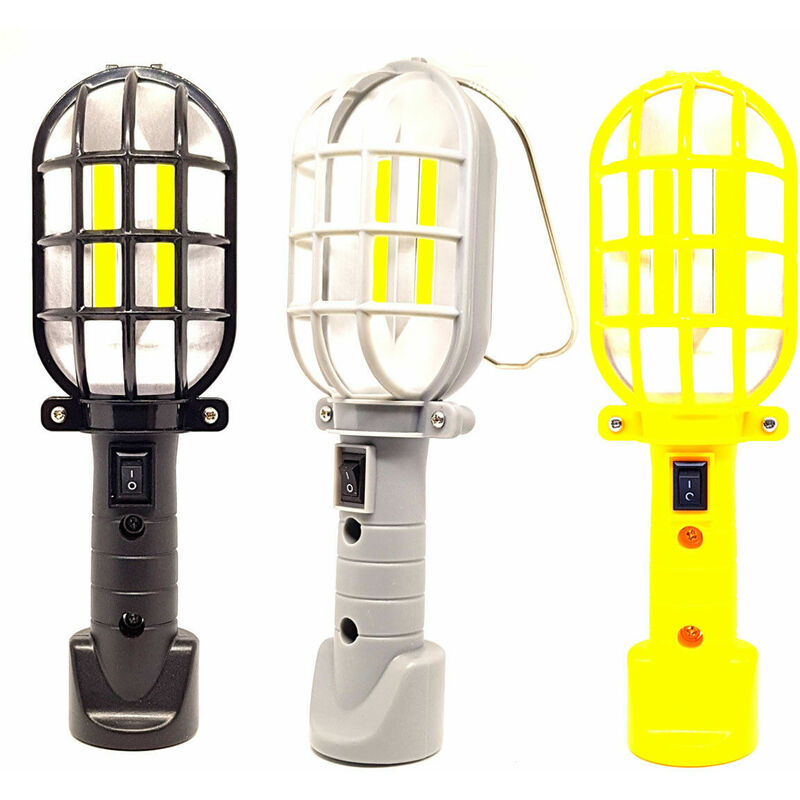 Image of R&g - torcia lampada 32 led smd lanterna da lavoro emergenza pile magnetica campeggio
