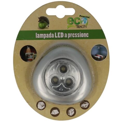 TORCIA LED A PRESSIONE SET 5 PEZZI - MASIDEF