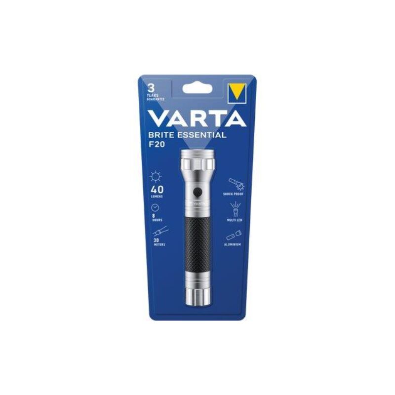 Image of Torcia led brite essential Varta led 19 2xmezza torcia c escluse Varta