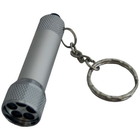 Torcia Led Con Portachiavi Batterie Incluse - 12 Pz