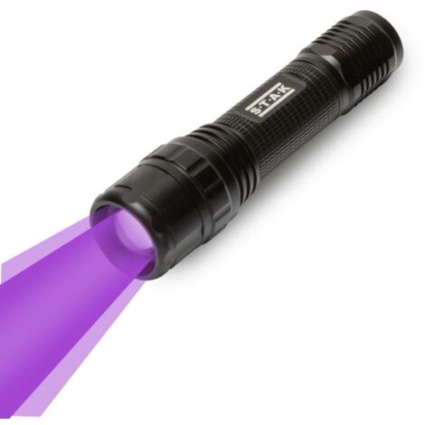 Torcia led Horatio, 3W, 250 lumen, con luce ultravioletta, IP67  - Stak ST005