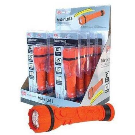 TORCIA LED RUBBER LED 3 EXPO LUCE QUADRA