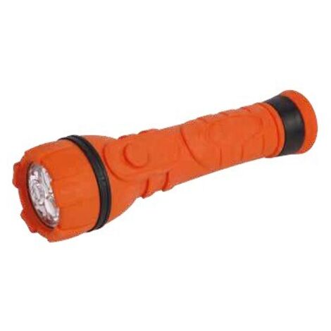 TORCIA LED RUBBER LED 3 EXPO LUCE QUADRA - LUMEN 55 2XSTILO AA NON INCLUSE CF=PZ 8 - 1 confezione