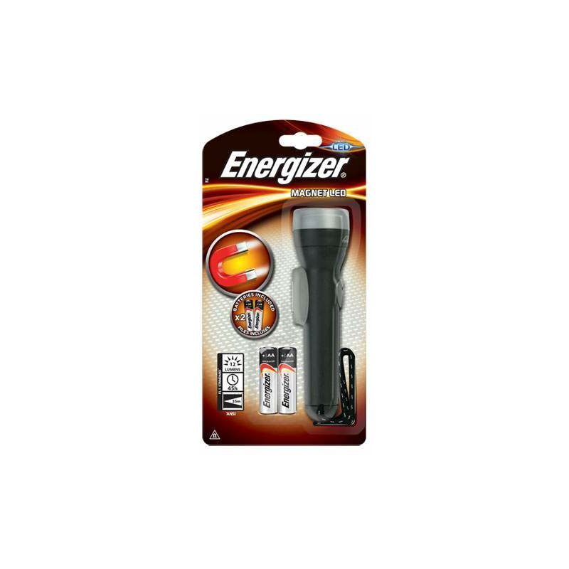 Image of Energizer - Torcia magnetica a led compatta, con 2 batterie aa.