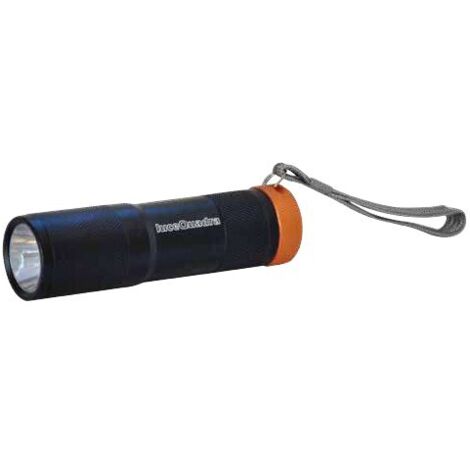 TORCIA METALLO LED CON 3AAA DURACELL NERO LED 1W - CFG