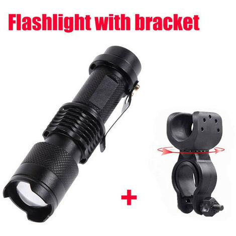 Torcia per bici con 7 Watt 3000 Lumen 3 Modalità Q5